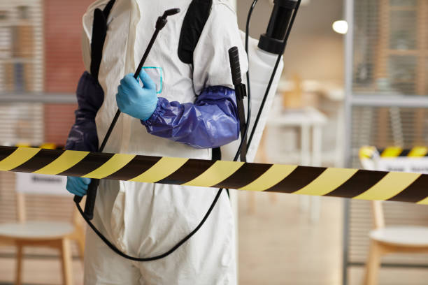 Professional Biohazard Cleanup technician working in Sutter, CA